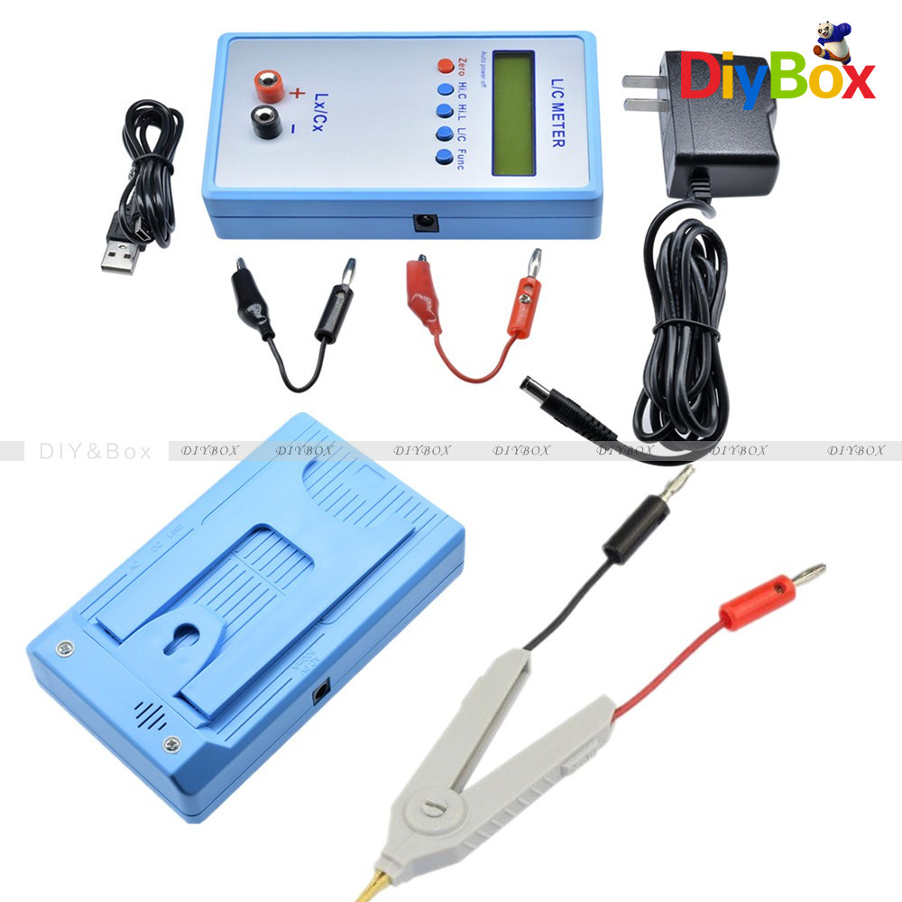Handheld Capacitance Inductance L/C Meter LCR LC200A Multimeter Electric Bridge