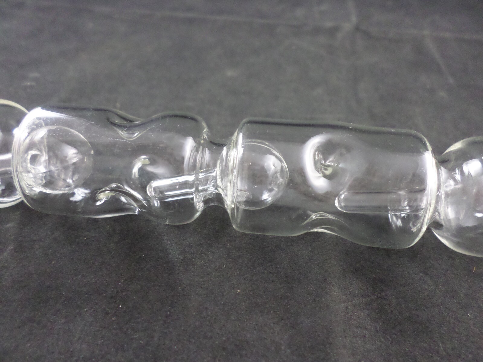 KONTES Glass Vigreux Column 8” E.L. 24/40 ST 3-Chamber Snyder Distillation 1/CS
