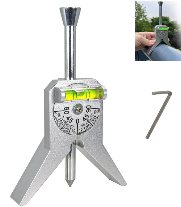 Localizador de Centro para Tubos con Transportador Ajustable y Base Tipo Y