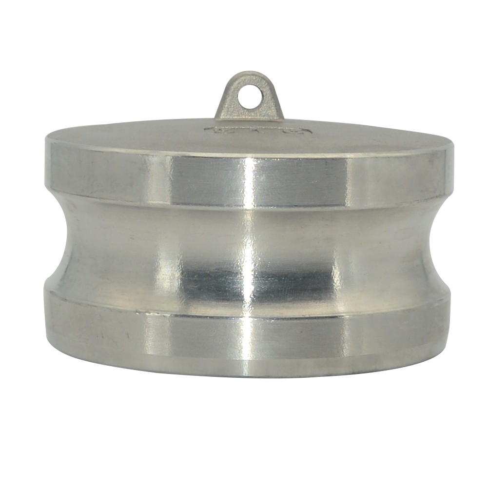 3″ 3 in inch Type DP Dust Plug Adapter Hose Fitting Camlock Stainless Steel SS