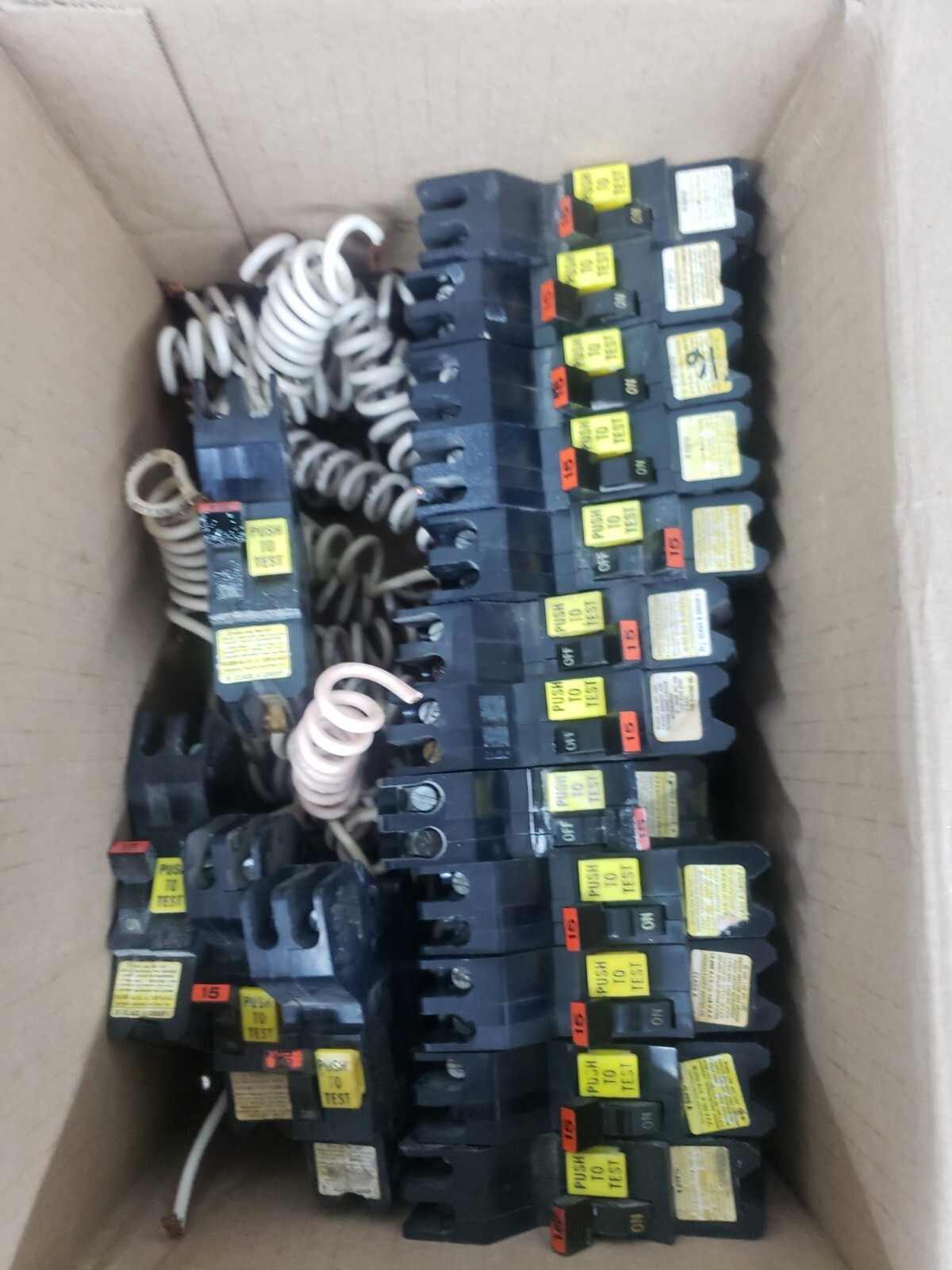 1) Federal Pacific NAGF15 NA115GF Stab-Lok 1 Pole GFCI Circuit Breaker