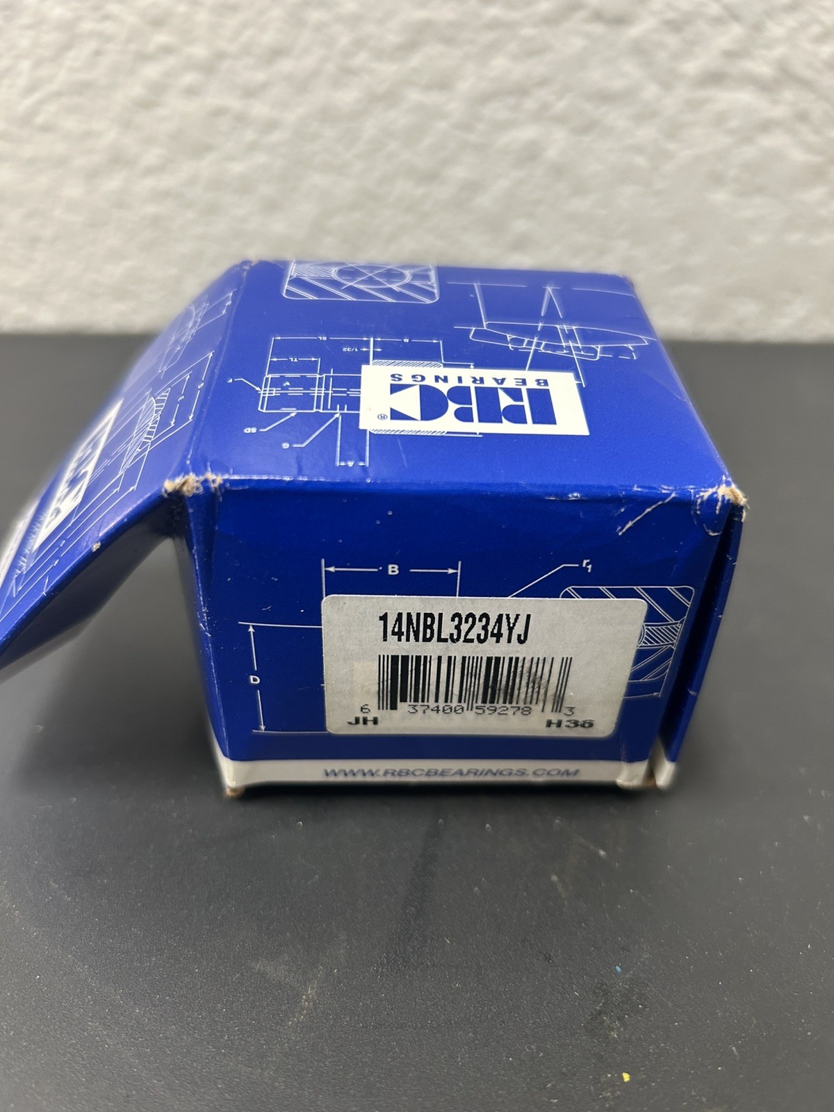 RBC 14NBL3234YJ: Airframe Needle Roller Bearing MS24466-14 T39025A
