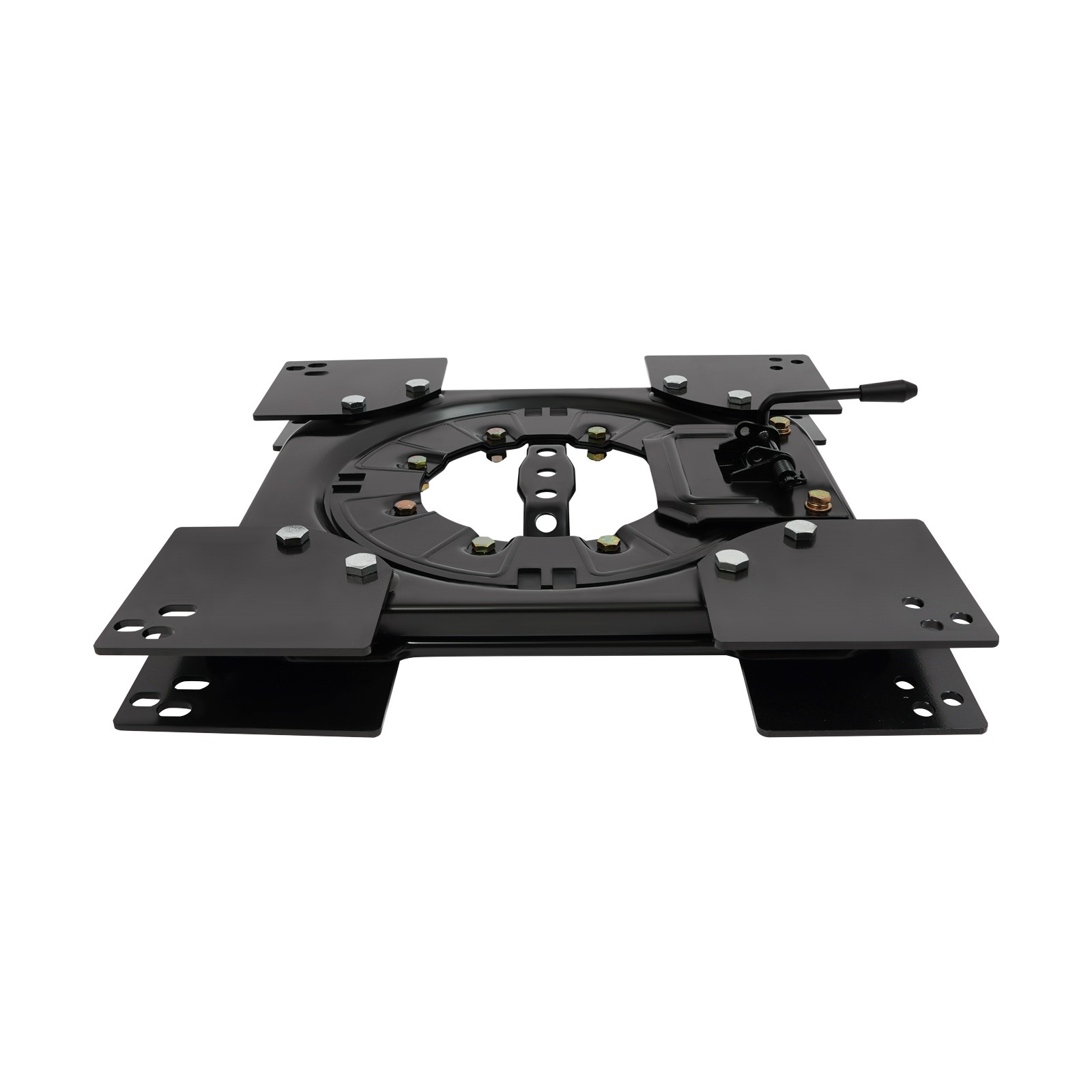 Black Swivel Seat Mounting Plate,Steel Car Seat Swivel Plate,RVSwivel Seat Base