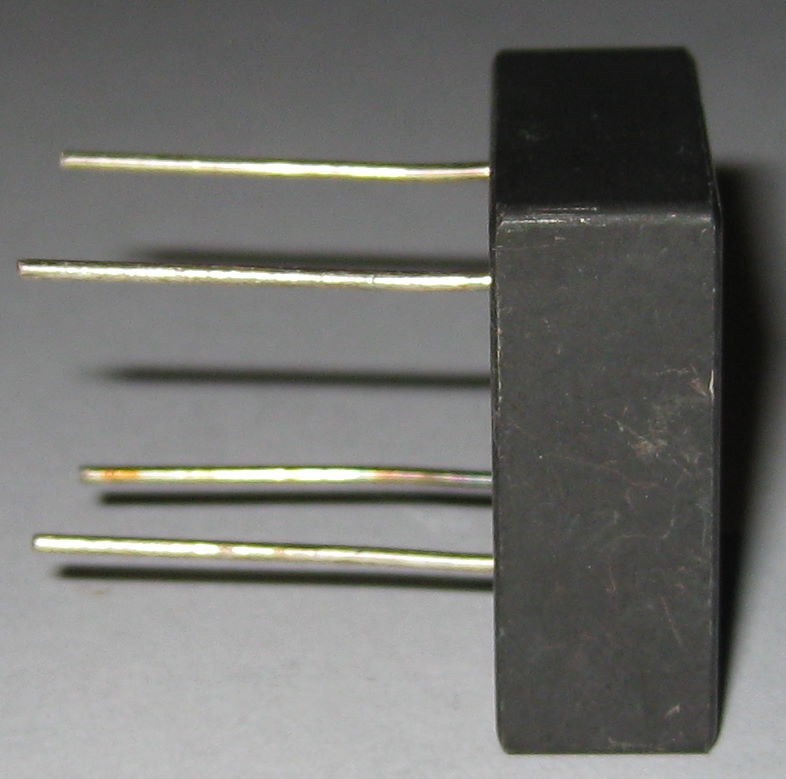 25 Amp 600 Volt Bridge Rectifier – BR256W – 600V 25A Diode – 1 1/8″ Square