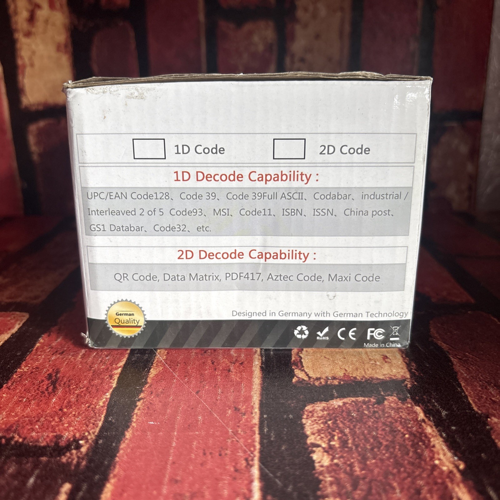 Tera D6100 Wireless Barcode Scanner 1D
