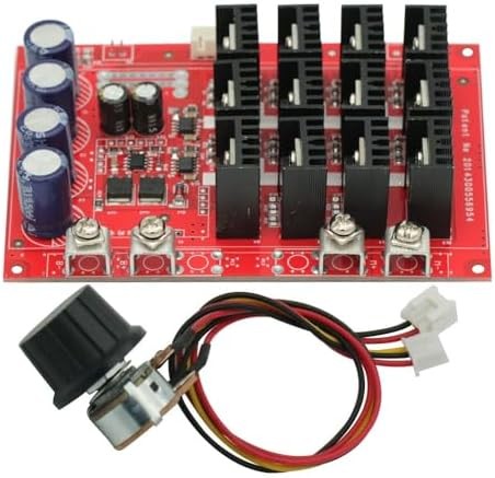 12V 24V 48V 3000W PWM DC Motor Speed Controller 10-50V 60A High Power HHO RC Dri
