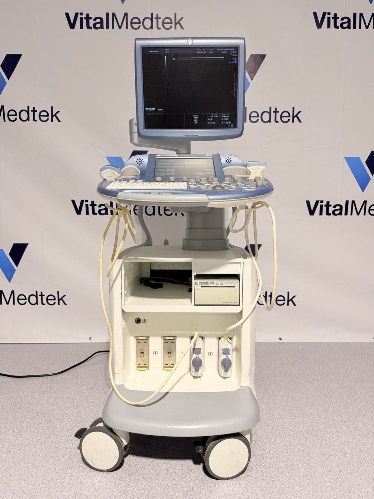 GE Voluson E8 Expert Ultrasound | 2 Probes | 4D HDlive | All Options | Warranty