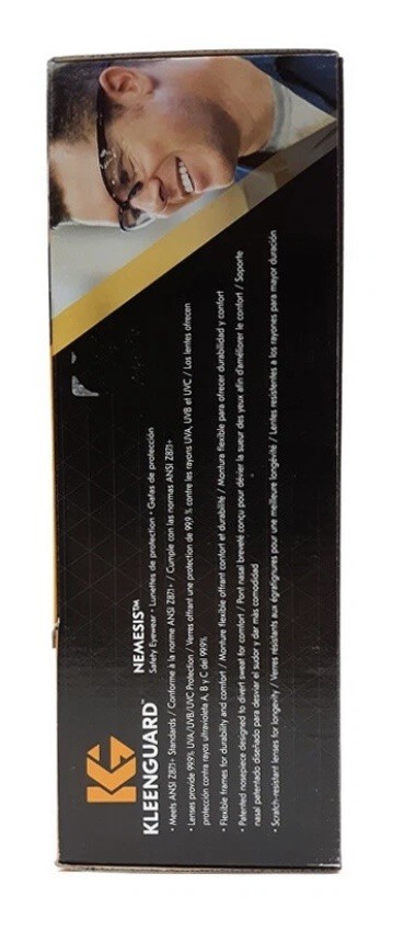 12 Pack KLEENGUARD 22608 Safety Glasses Clear Anti-Fog Lenses with Camo Frame