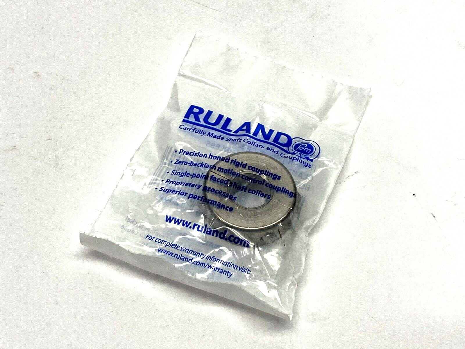 Ruland MSP-15-ST 15mm Two-Piece Shaft Collar 34mm OD 13mm Width
