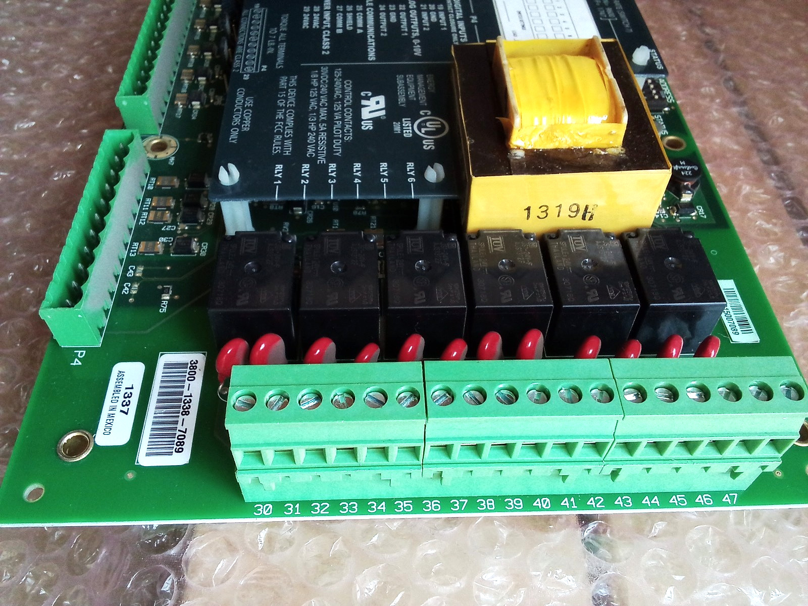 Novar MiniO Universal Input Control Board 737200000 HVAC Energy Management PCB