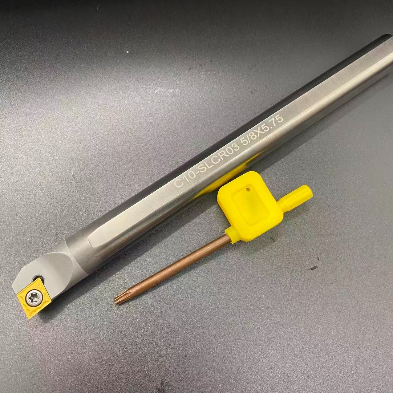 TOOL 5/8 Solid Carbide Boring Bar 5/8″ x 4.00″ C10-SCLCR3 + CCMT 32.51 USA