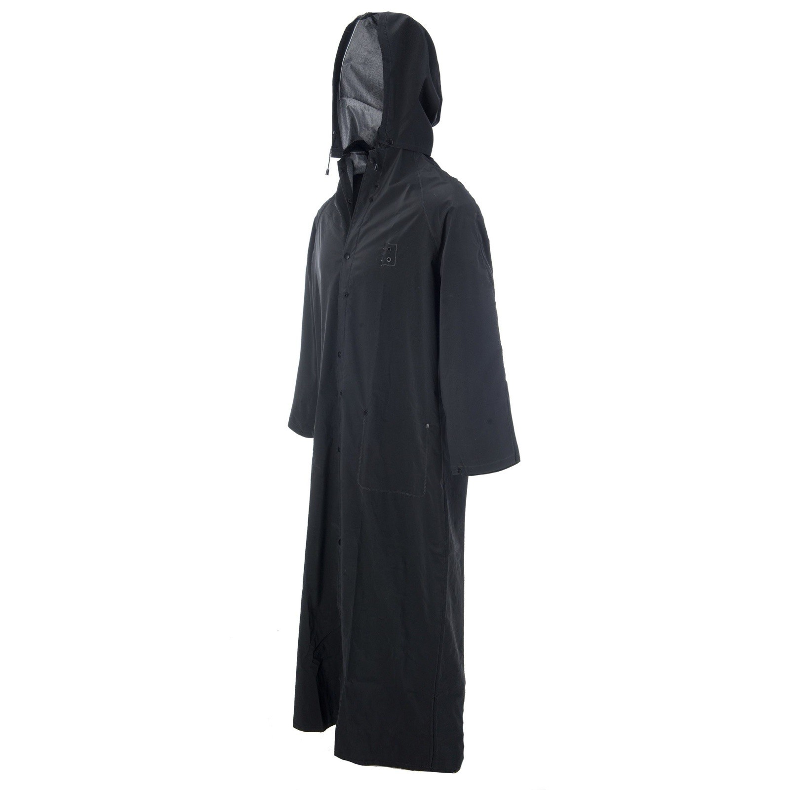 Cordova Renegade Black 2-Piece Raincoat w/ Detachable Hood, Size L RC35B60