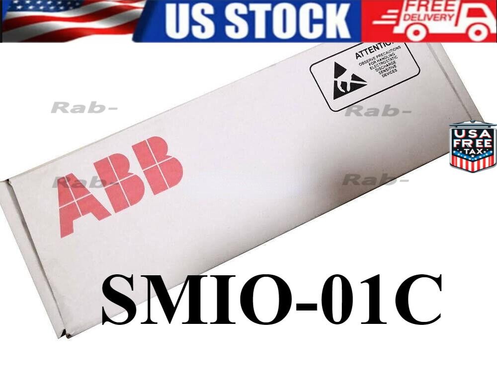 Brand New ABB PLC SMIO-01C CPU ACS510 FAST SHIPPING 1PCS NIB No Keypad