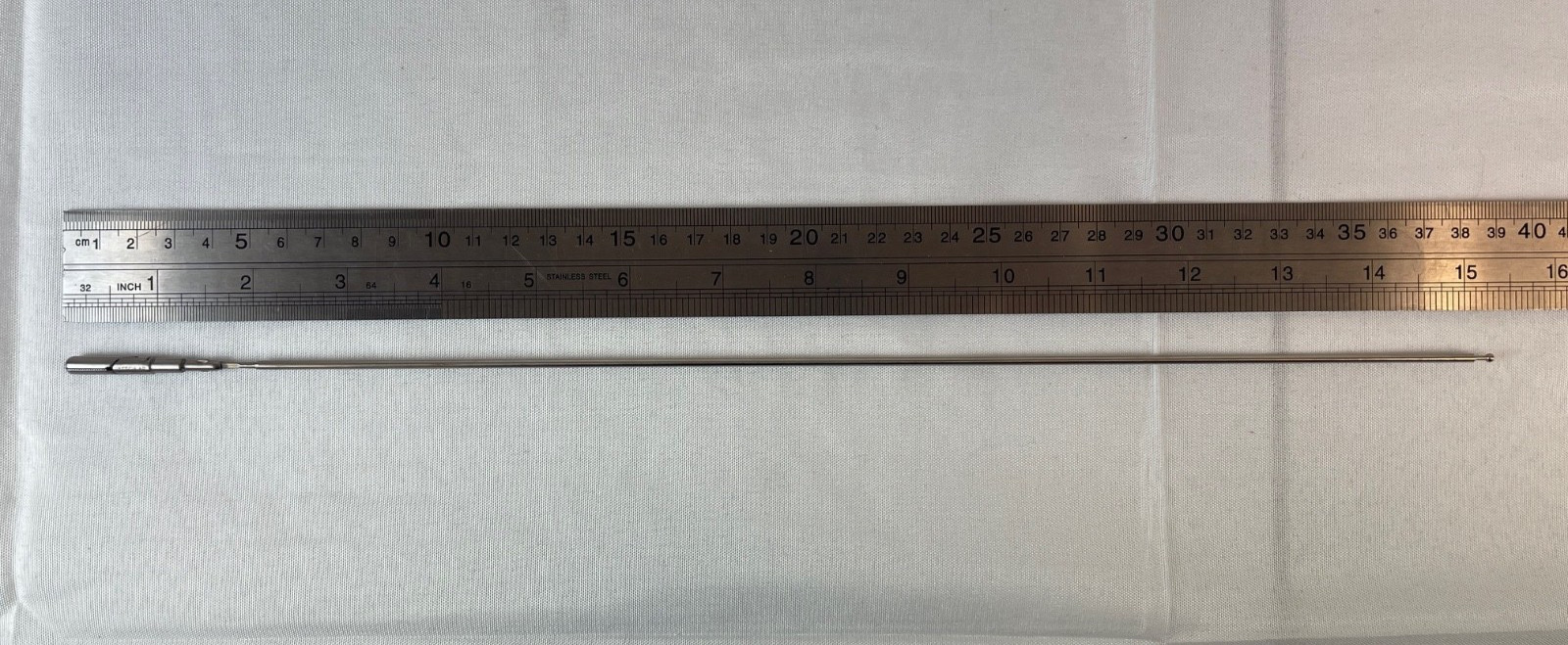 Aesculap PO735R Laparoscopic Bullet Nose Grasper Insert 5mm x 36cm Laparoscopy