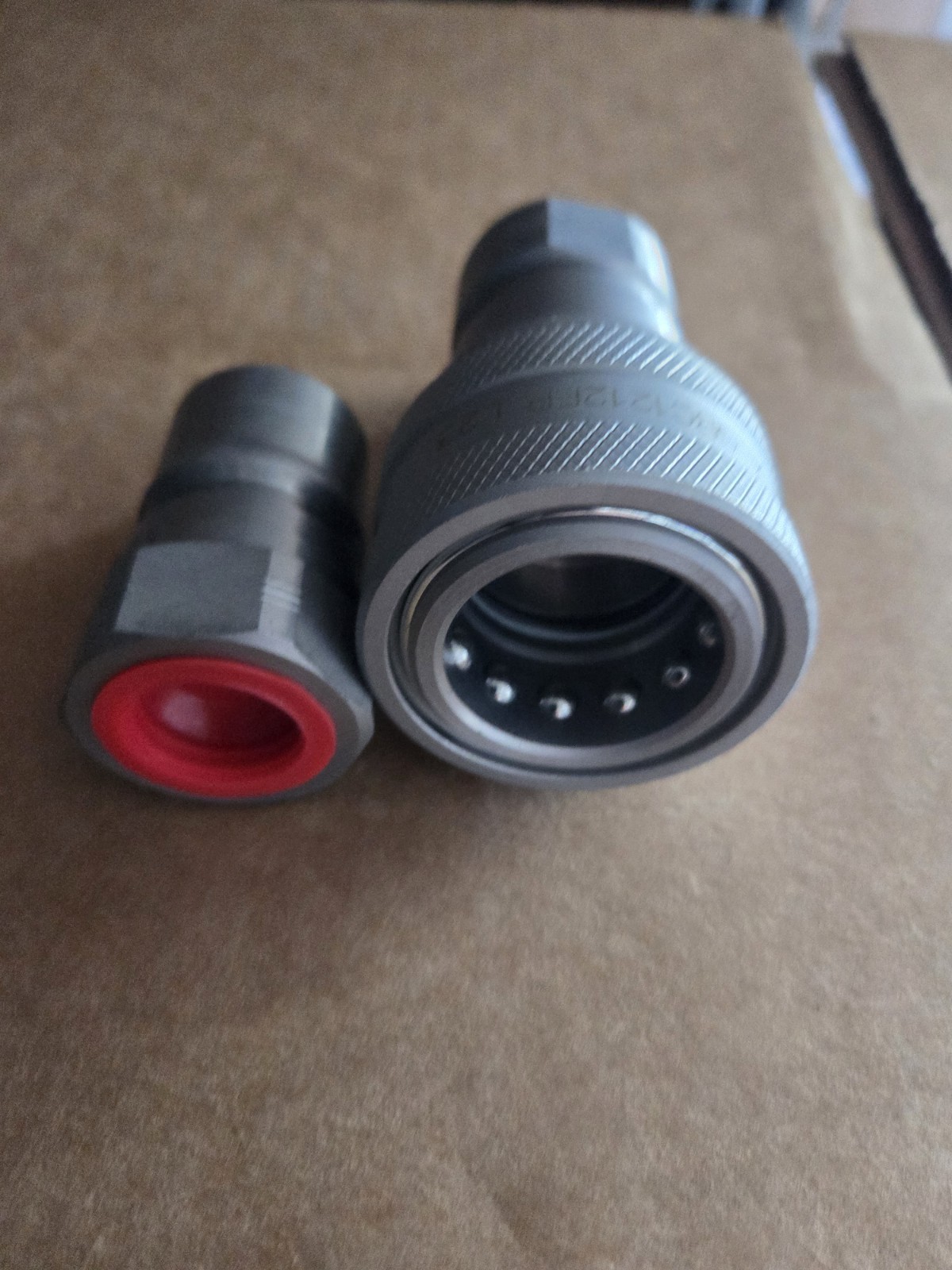 1 set 3/4″ ISO 7241-1 B Hydraulic Hose Quick Disconnect Couplers