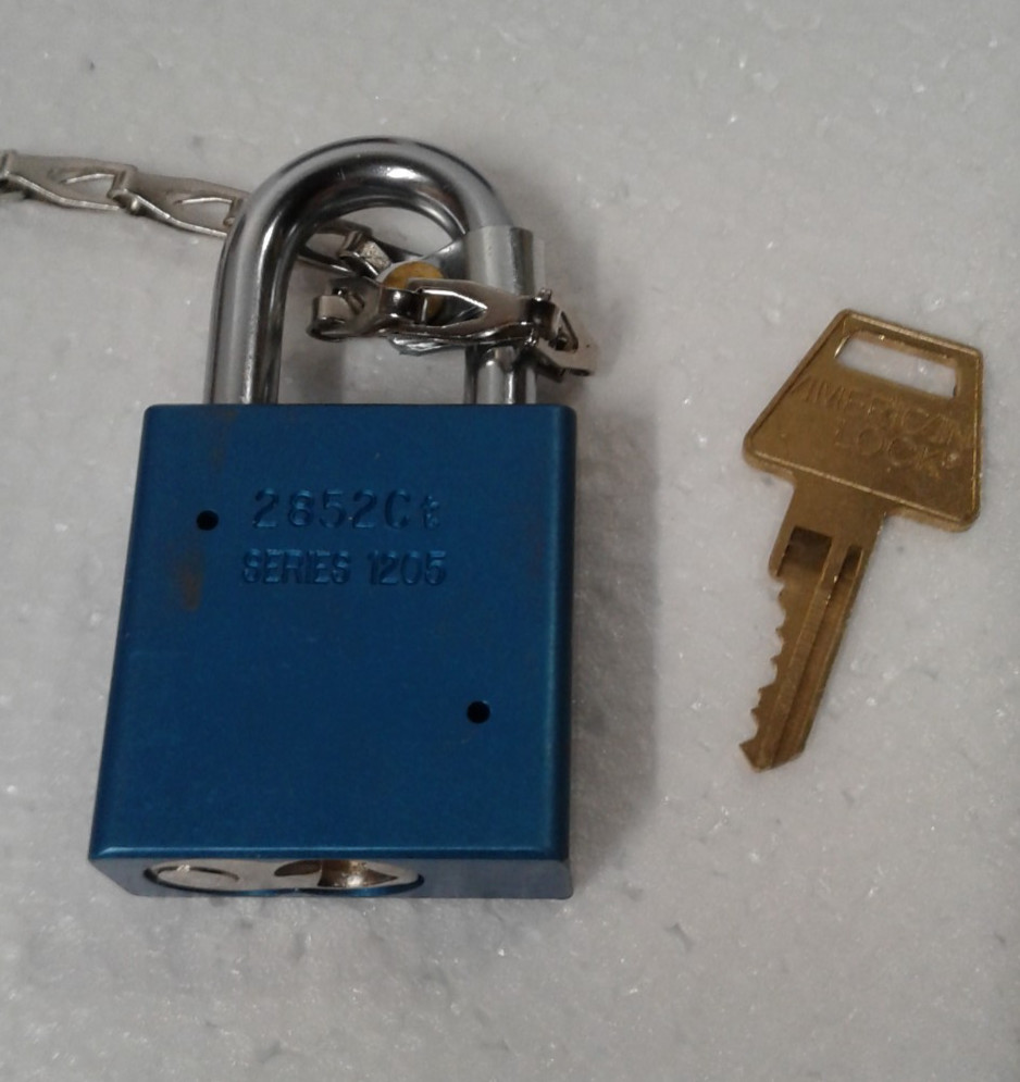 Lot of 6 Master Lock Company A1 American Lock 1-3/4″ Alum. Body Padlock – New