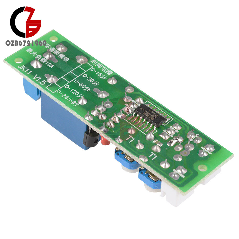 5V 12V 24V DC Infinite Cycle Delay Timer Relay Turn On-off Switch Loop Module