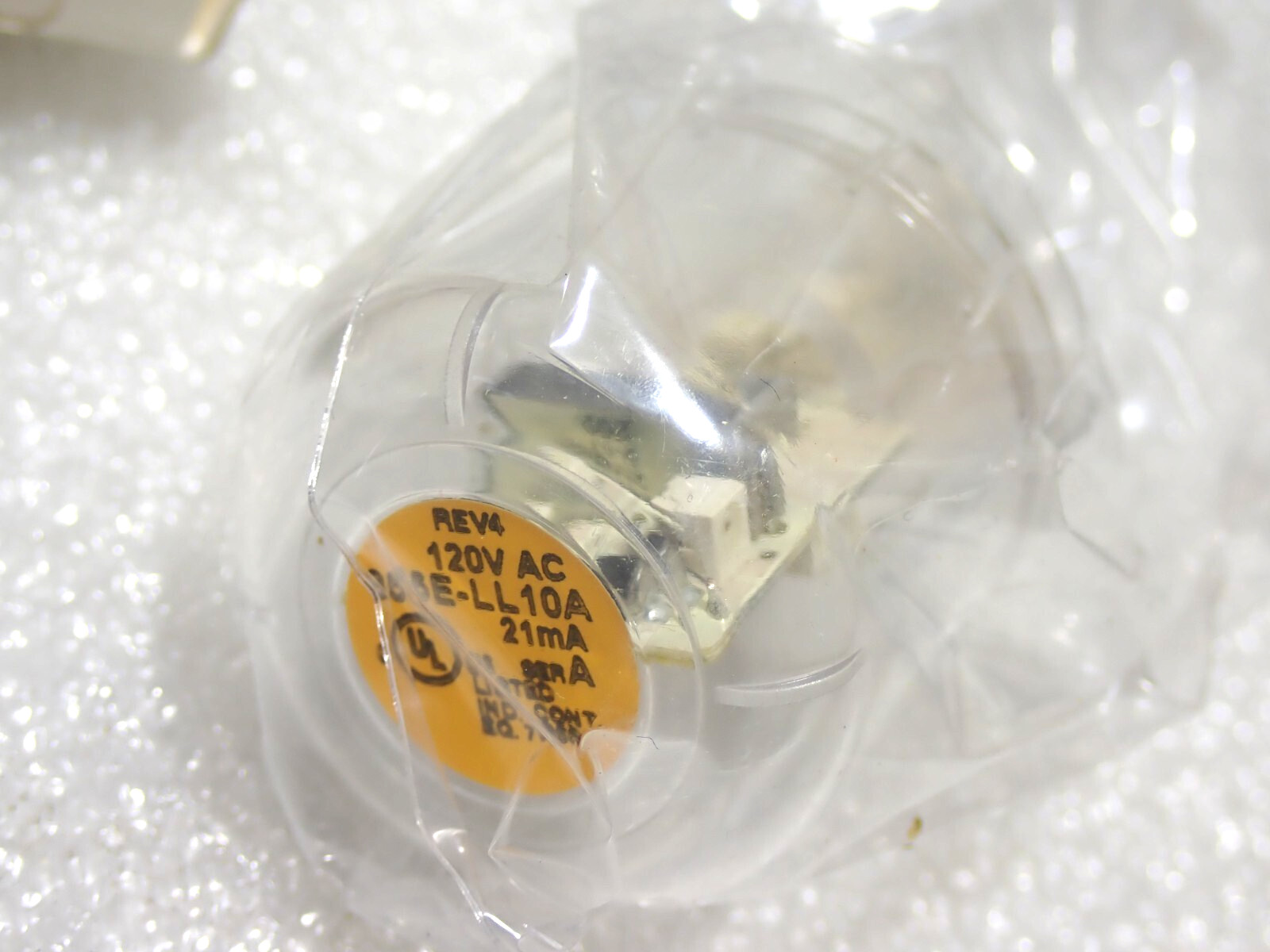855E-LL10A ALLEN BRADLEY AMBER LAMP STACK REPLACEMENT BULB NEW