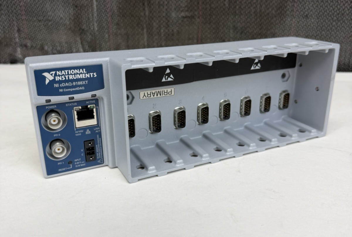 National Instruments NI cDAQ-9188 XT CompactDAQ 8-Slot 190672G-45L *Ships Fast*