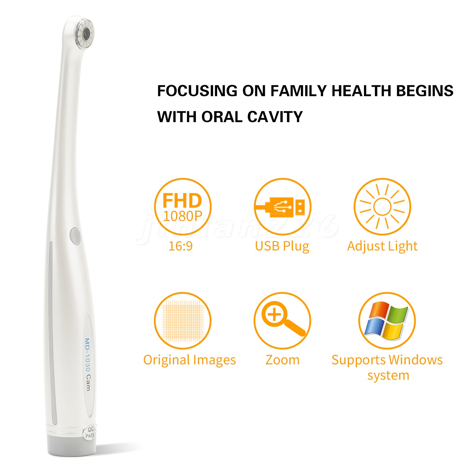 Dental HD Intraoral Camera USB Digital Imaging Work on Dexis/Eaglesoft