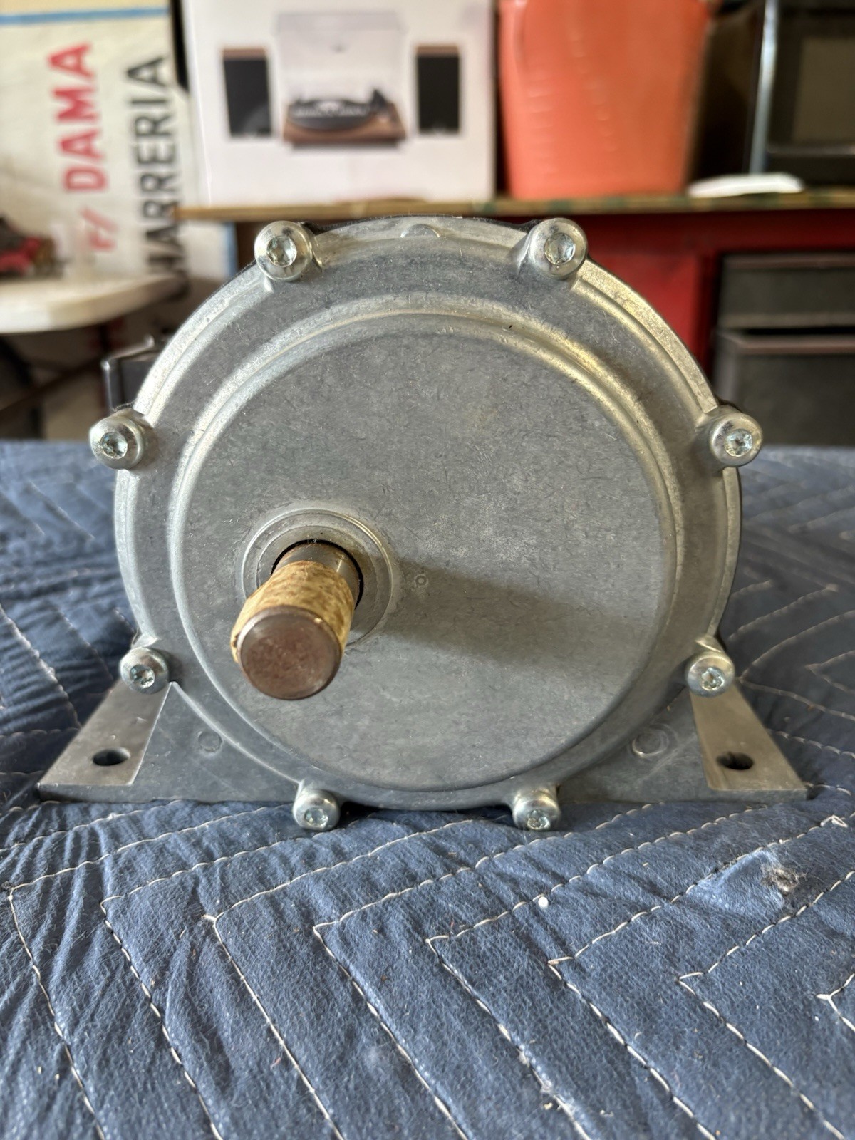 Klauber Machine & Gear Co. Motor K01457A100 1/4 HP 1725 RPM 115V