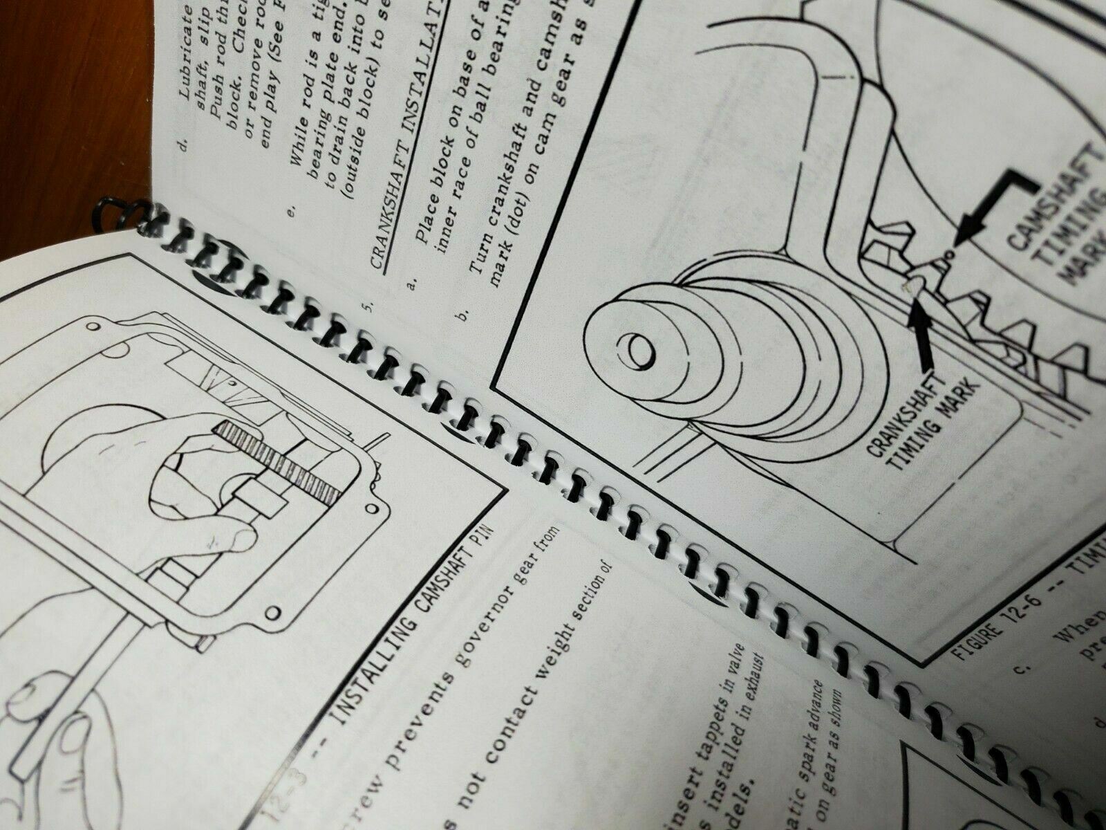 Kohler K91 K141 K161 K181 K241 K301 K321 K341 Single Engine Service Manual 6/81