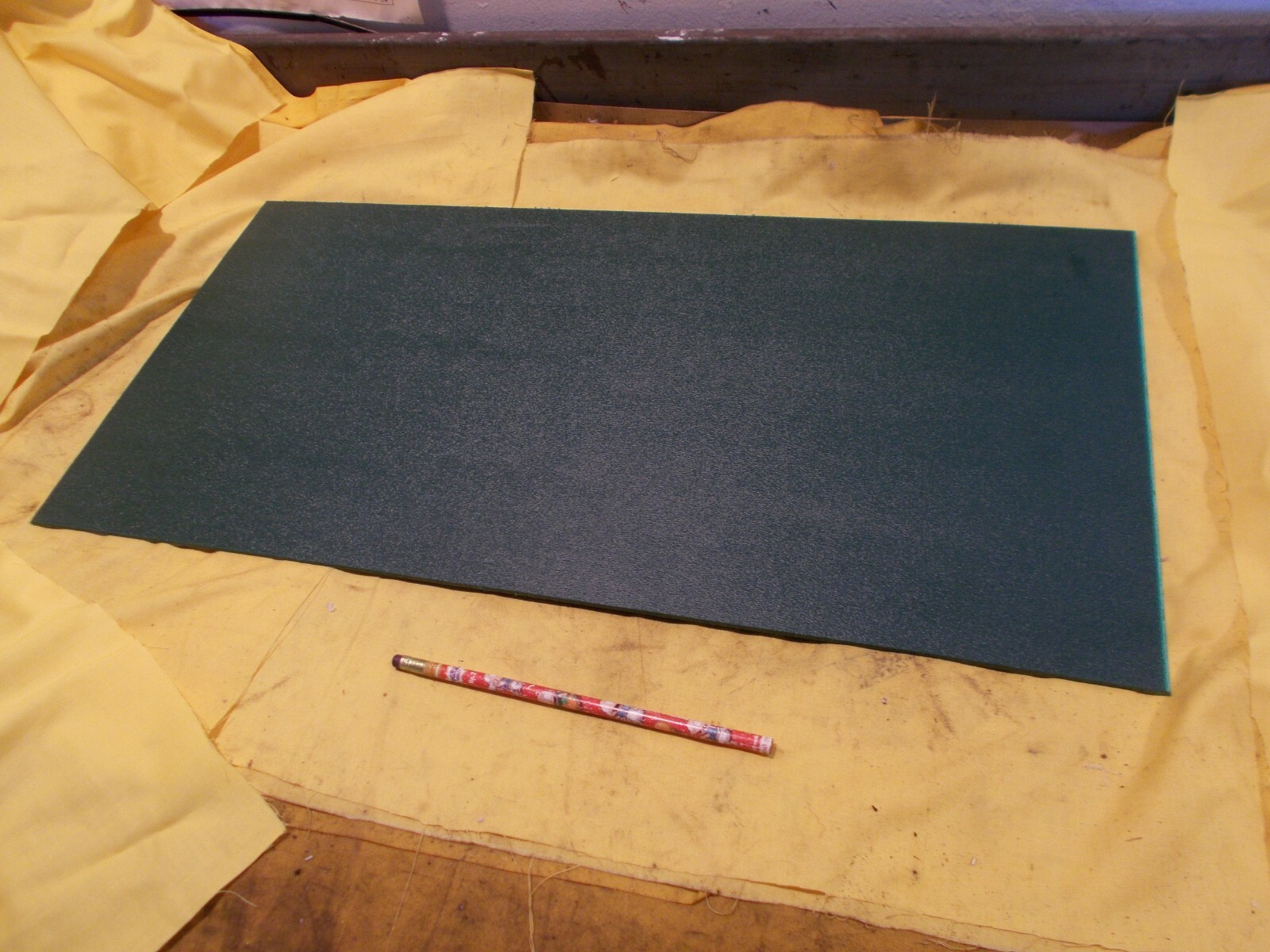 ABS GREEN PLASTIC SHEET 1/8″ x 12″ x 24” textured vacuum thermoforming