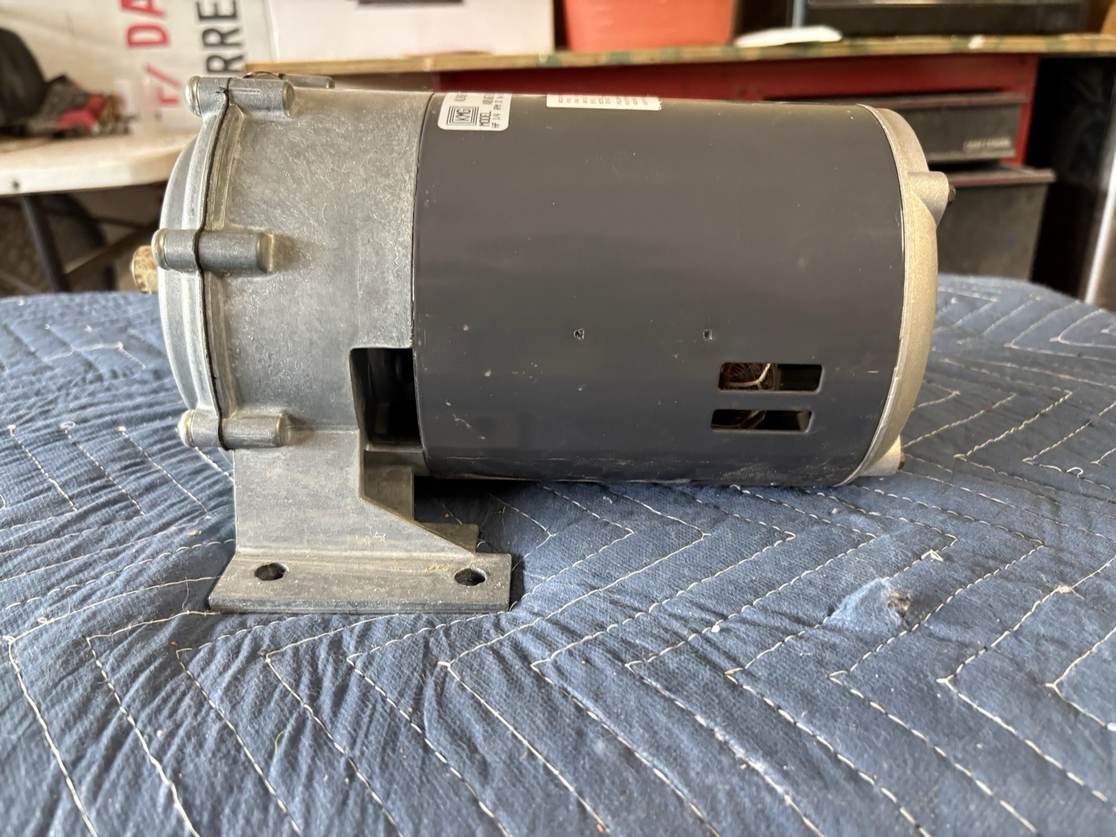 Klauber Machine & Gear Co. Motor K01457A100 1/4 HP 1725 RPM 115V