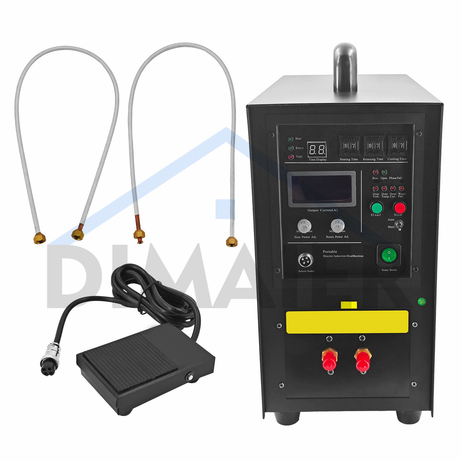 15KW High Frequency Induction Heating Machine Melting Furnace Induction Heater