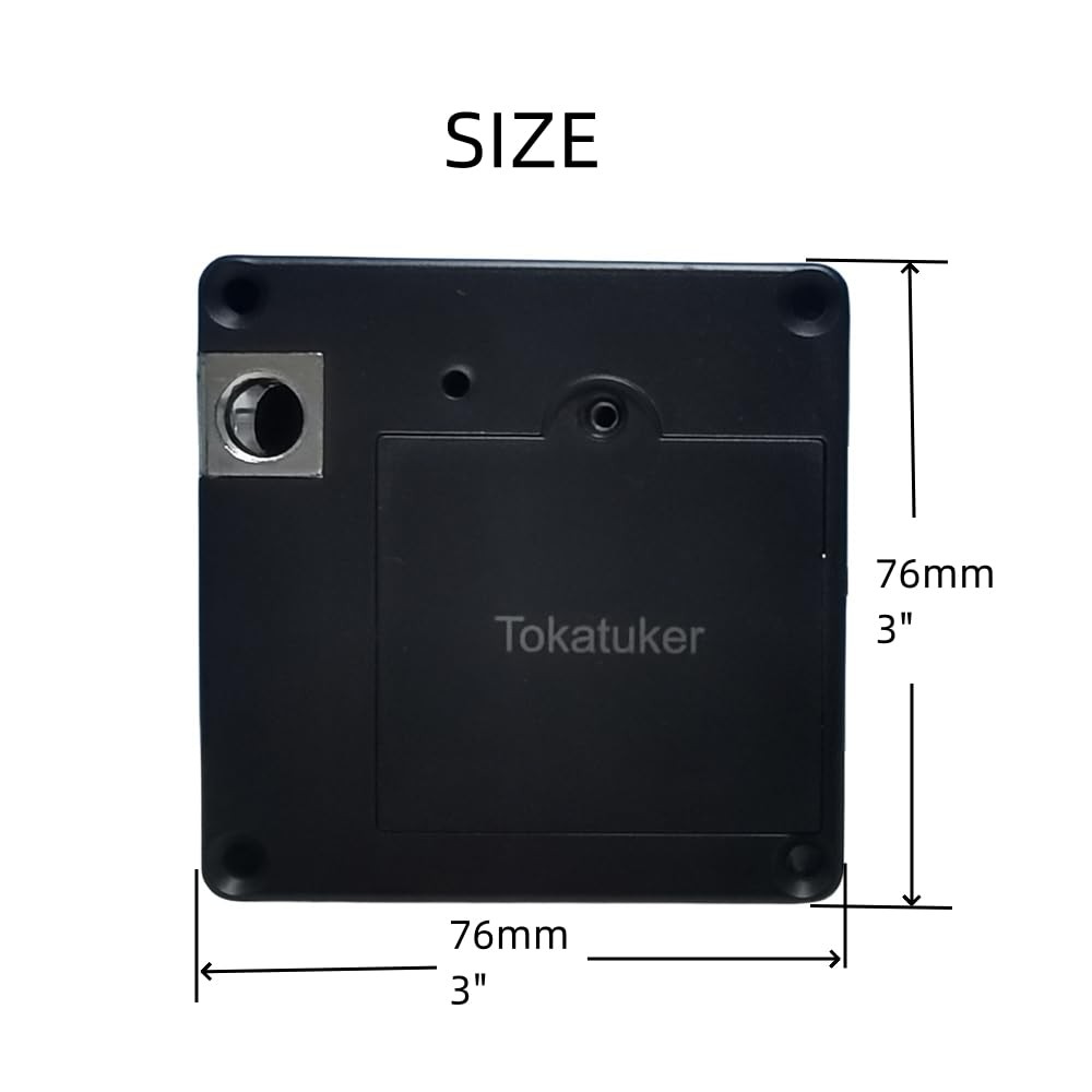 Invisible Electronic Cabinet Lock Hidden NFC Lock DIY RFID Lock Latch with US