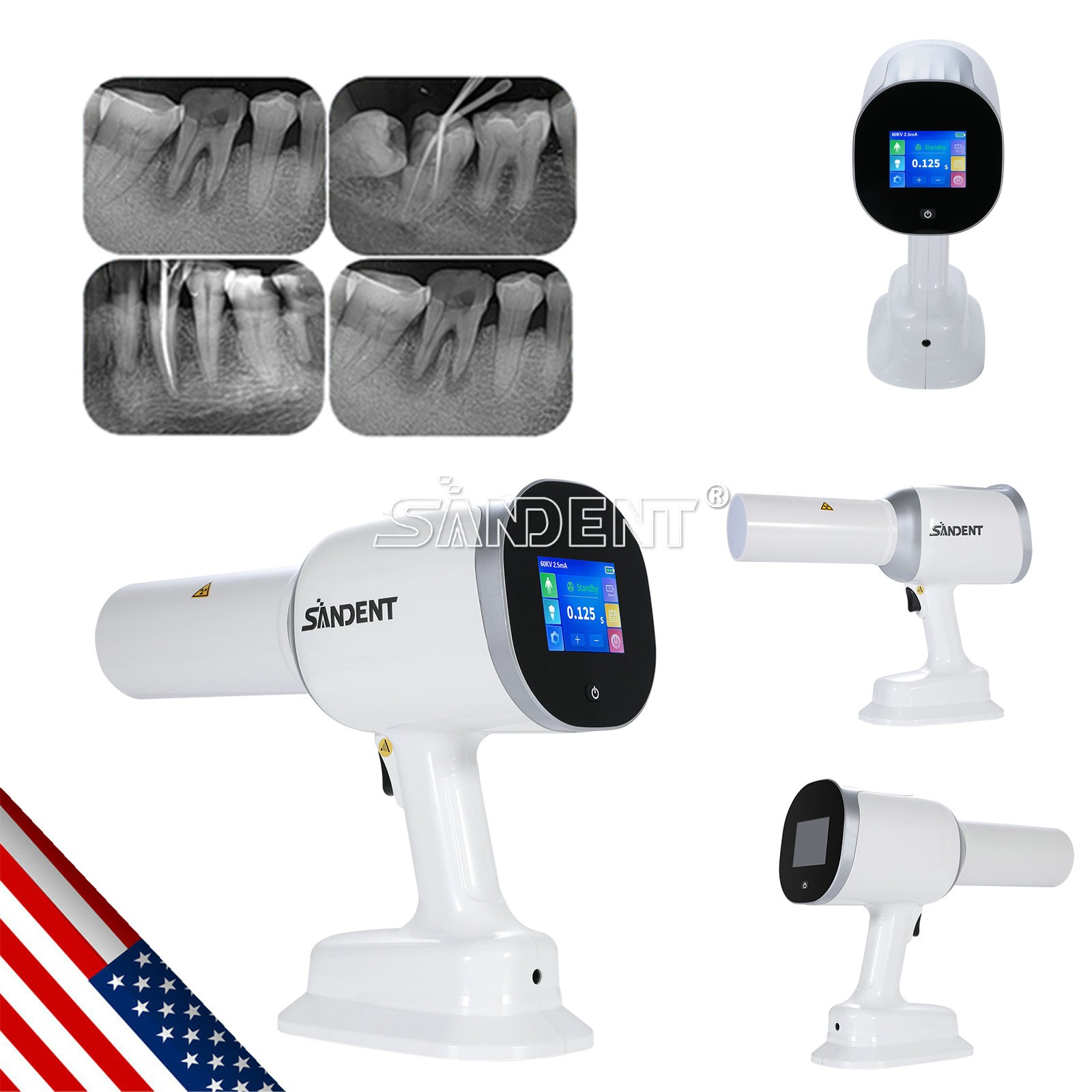 USA 10 Yabangbang Dental LED E-generator High Speed Handpiece 4 Hole