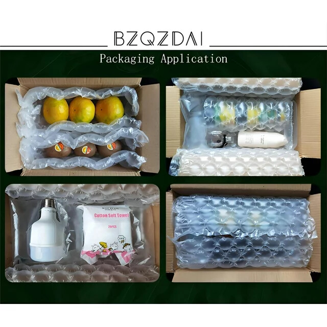 Bubble Protector Wrap 16 x 13 inch, 985 ft Air Cushion Roll Pillow Bags Film