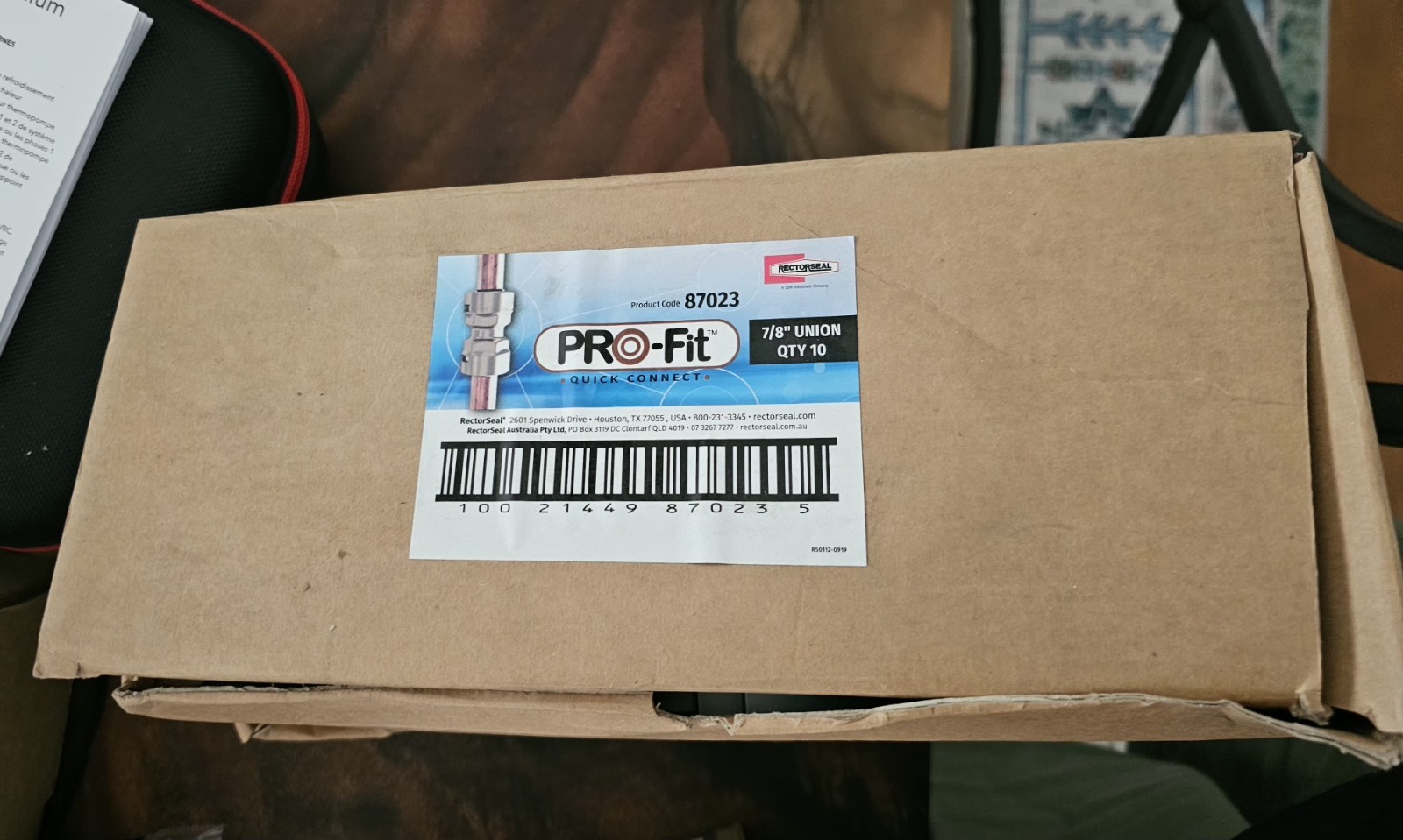 10 Count New Sealed Rectorseal Pro-fit #87023 7/8″Quick Connect Refrigerant Line
