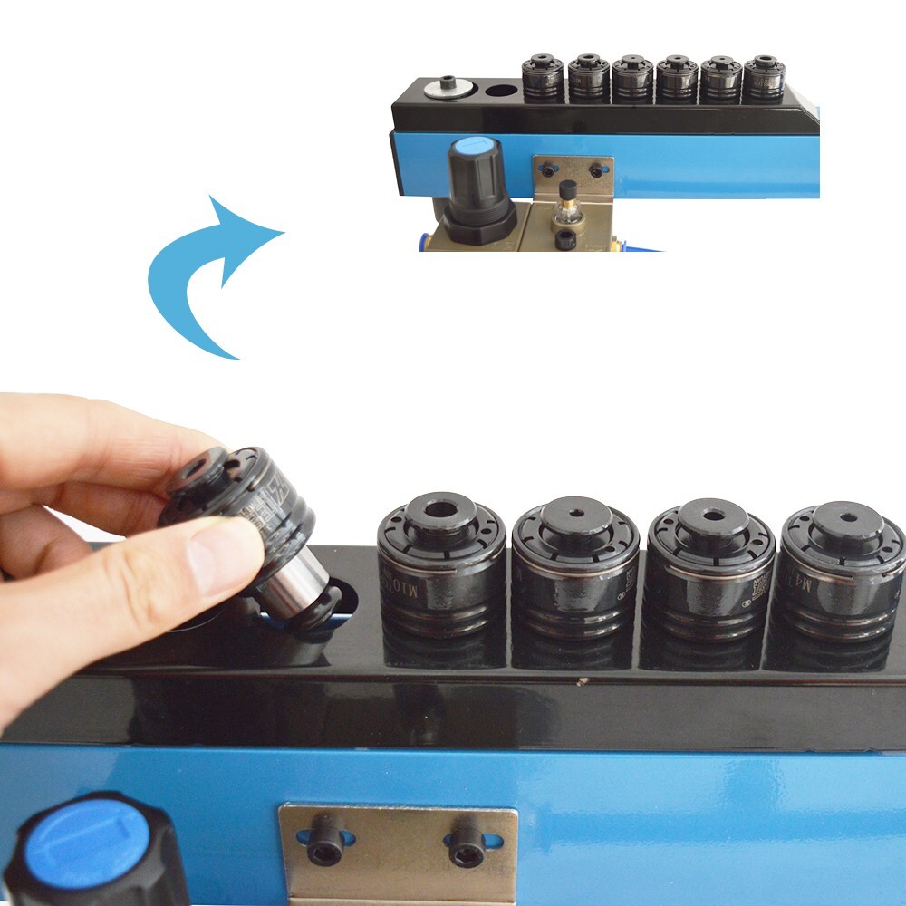 M3-M12 Vertical Pneumatic Tapping Machine GT12 Tap Chuck 0.6-0.8Mpa
