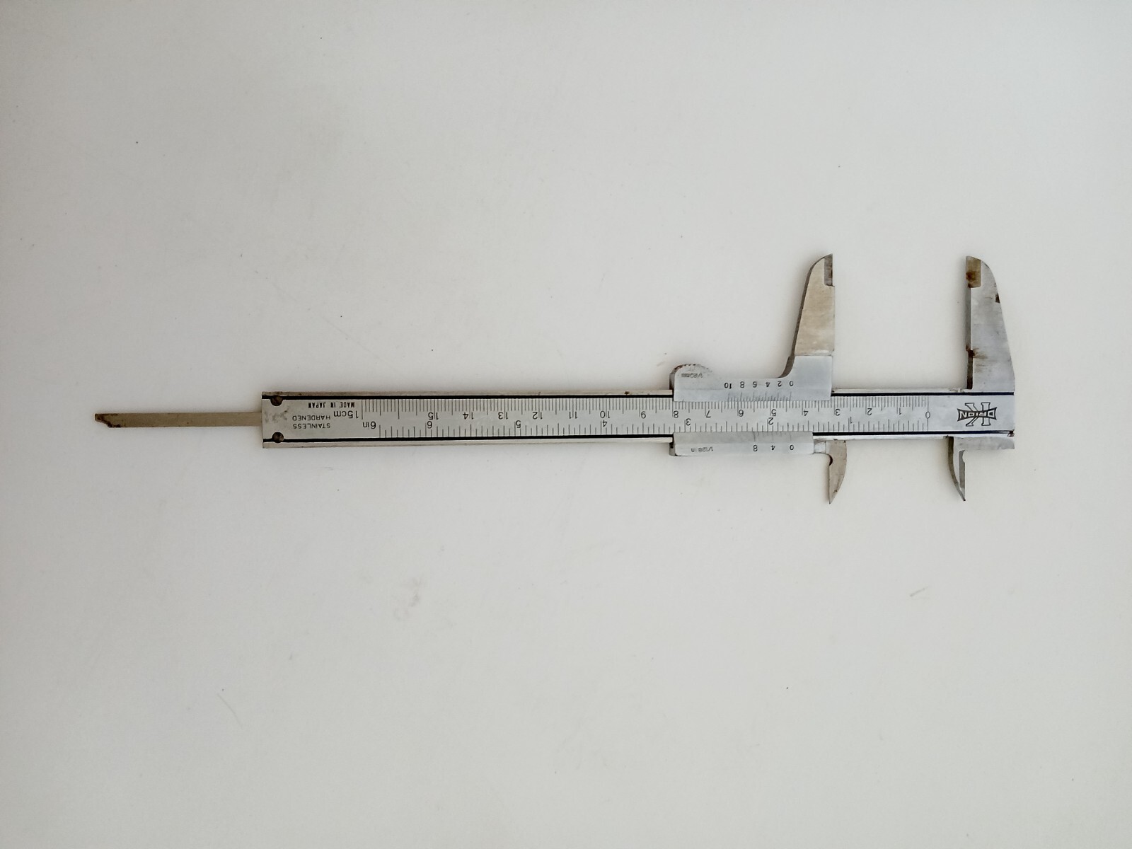 ORION Calipers 6in/15cm – Made in Japan Stainless Steel