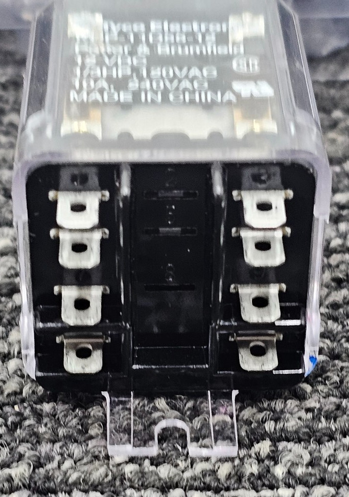 (QTY 5) Tyco Electronics KUP-11D55-12 POWER RELAY 12VDC, 10A 240VAC 1/3HP