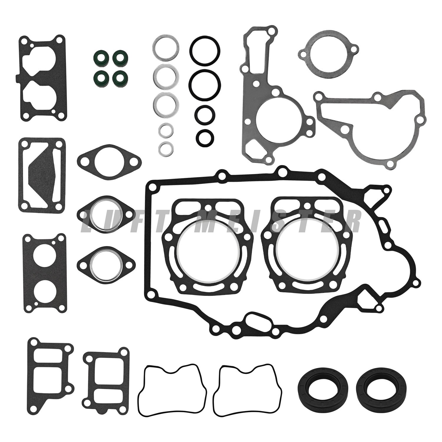 For John Deere 445 425 F911 Kawasaki FD620 D FD661 D Engine Rebuild Gasket Set
