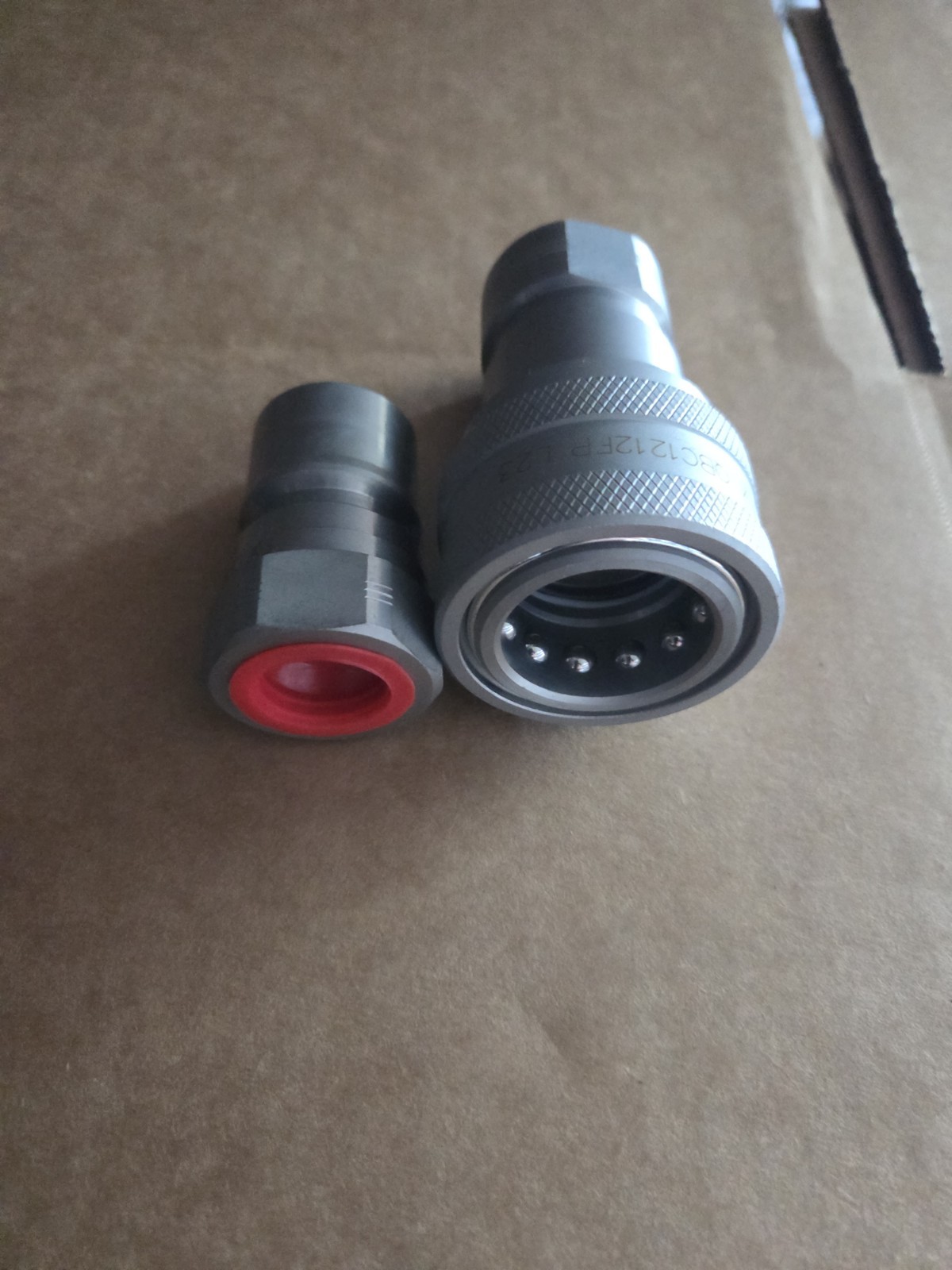 1 set 3/4″ ISO 7241-1 B Hydraulic Hose Quick Disconnect Couplers