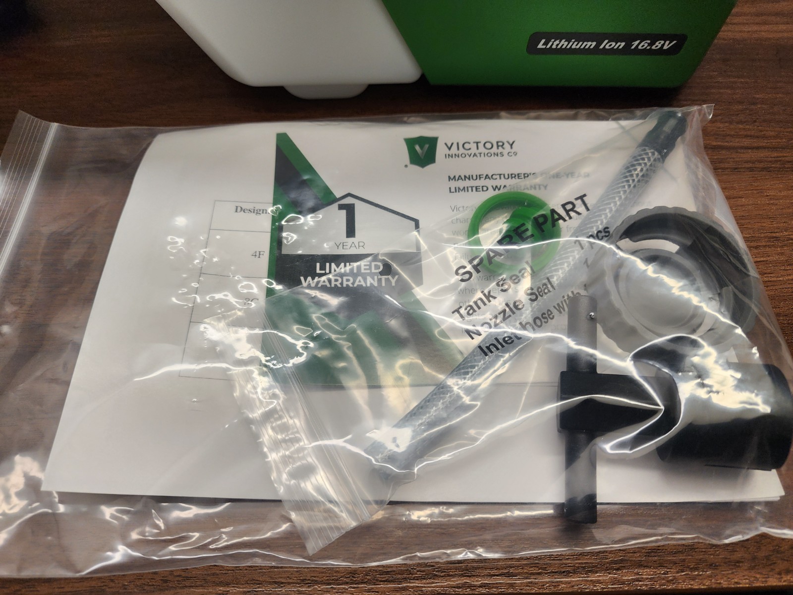 Victory Innovations VP200ESK Cordless Electrostatic Sprayer Kit Handheld NEW