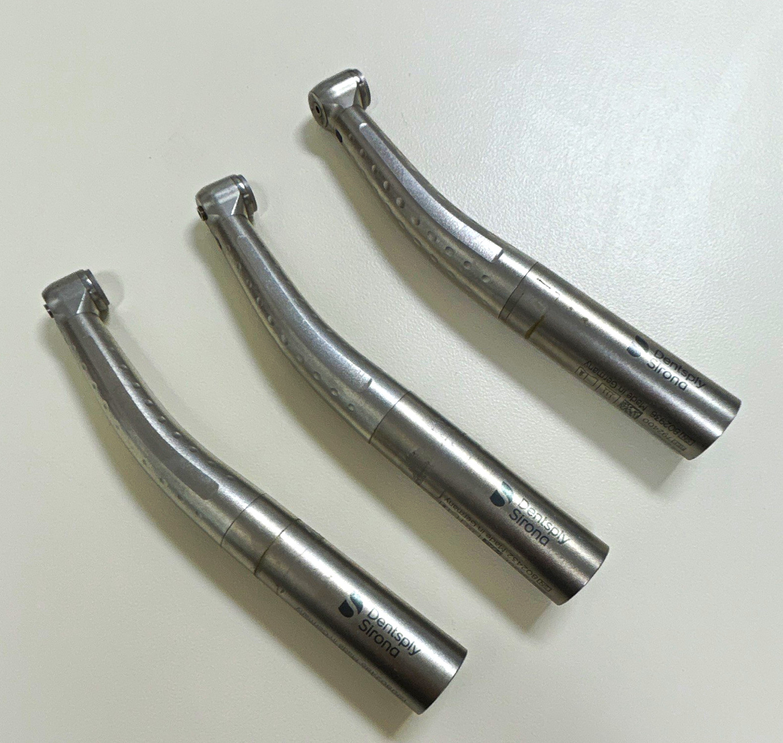 Dentsply Sirona Midwest Stylus Plus SPXH-SI High Speed Straight 4-Hole Lot 3