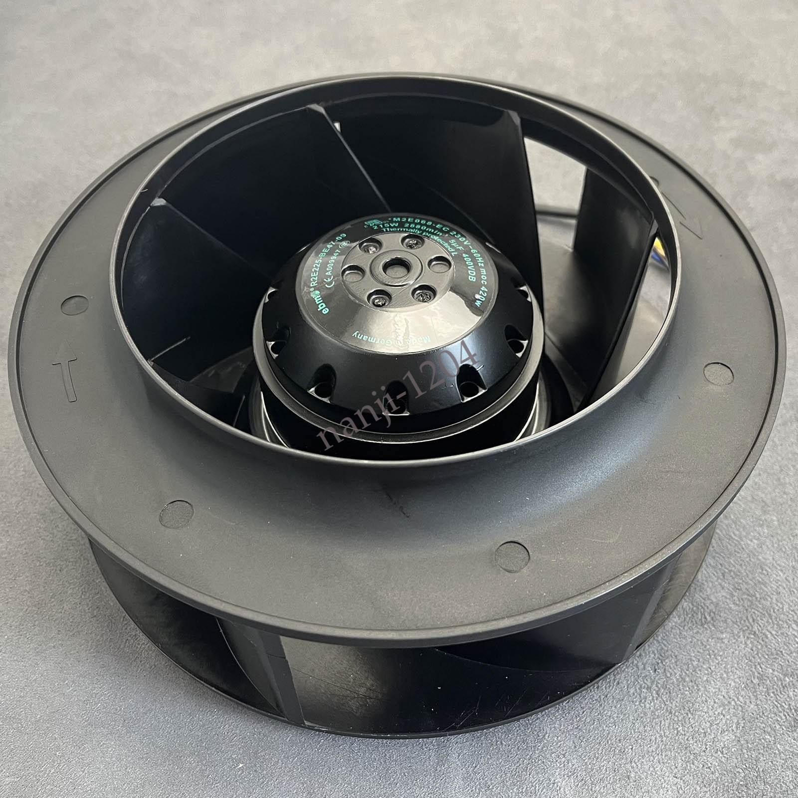 New For R2E225-BE47-09 Centrifugal fan AC230V 2880r/min 225MM 4-wire