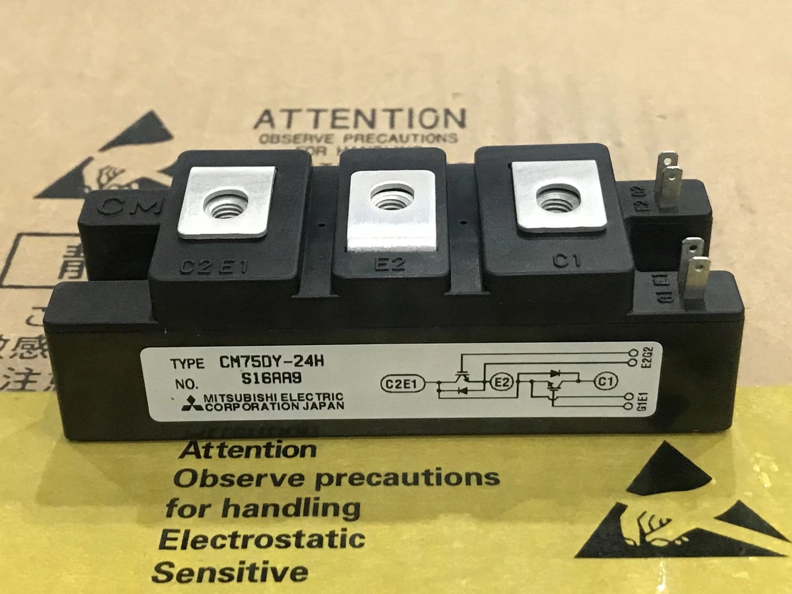 1PC New Mitsubishi CM75DY-24H Power Module Supply CM75DY24H Free Ship #