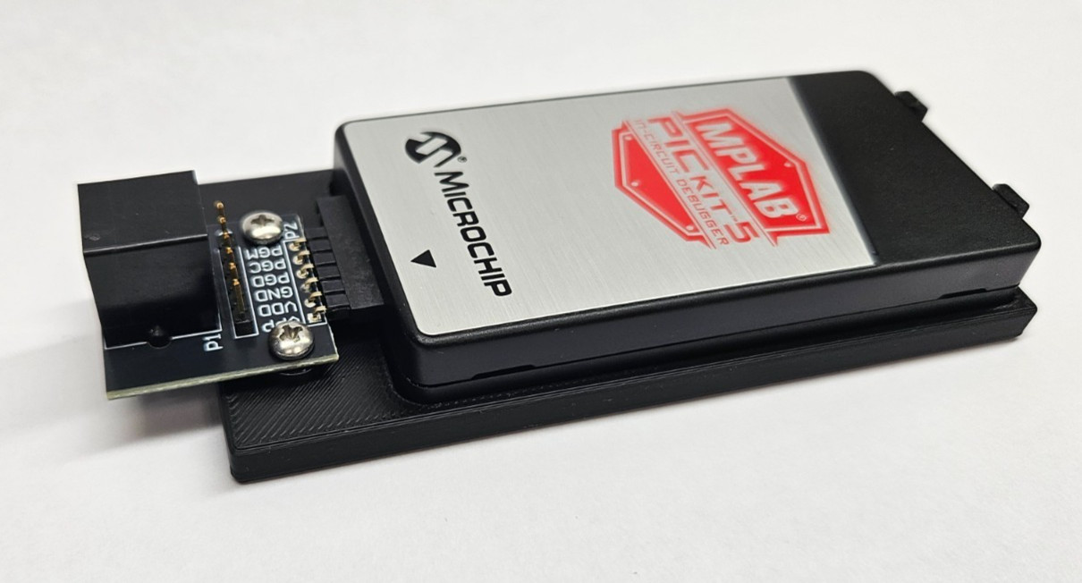 ICSP to RJ11/RJ12 Adapter and Mount For PICKIT5(NOT included)
