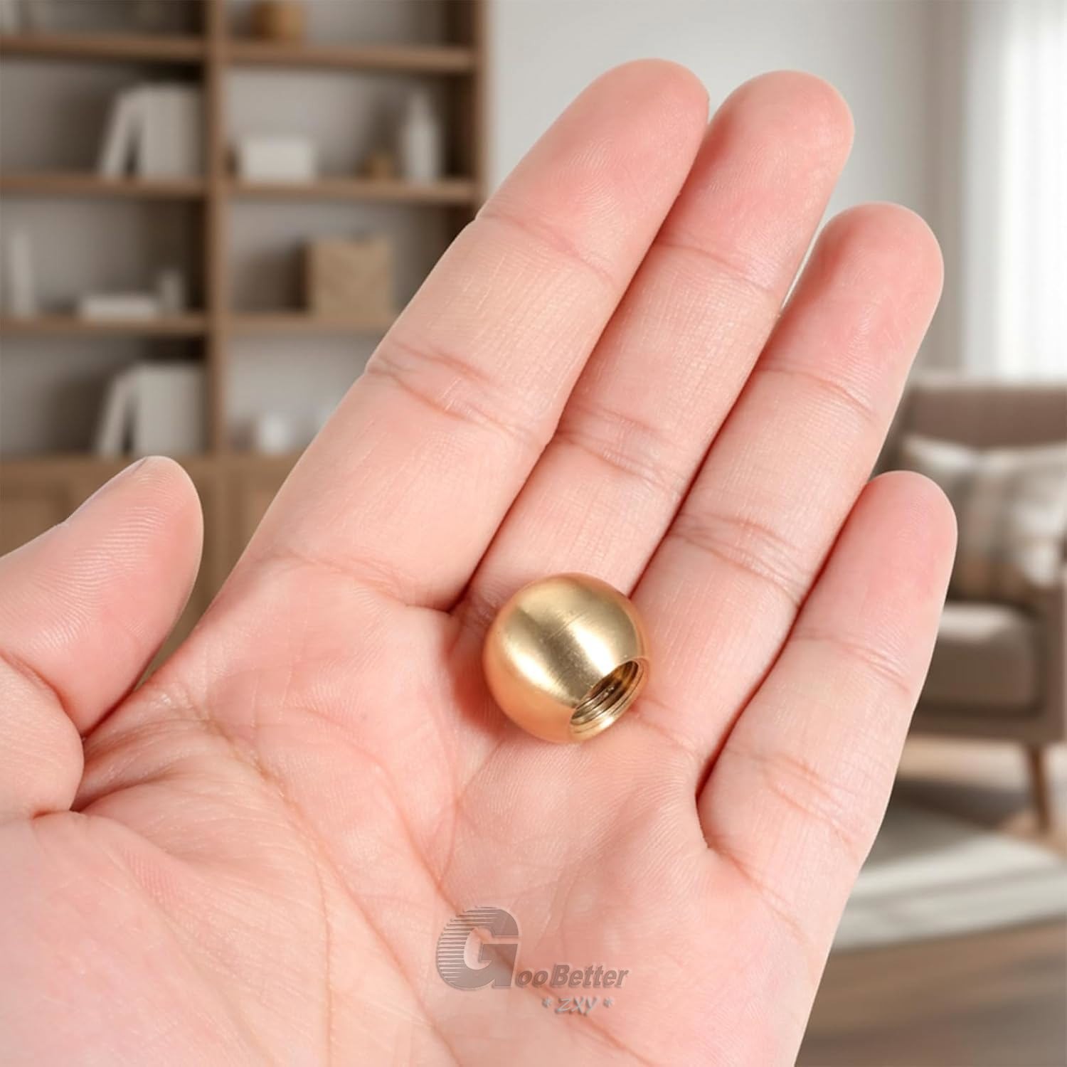 Brass Ball Bearing Ø 6 mm – Ø 25 mm With Threaded M3 M4 M5 M6 M8 M10 M12