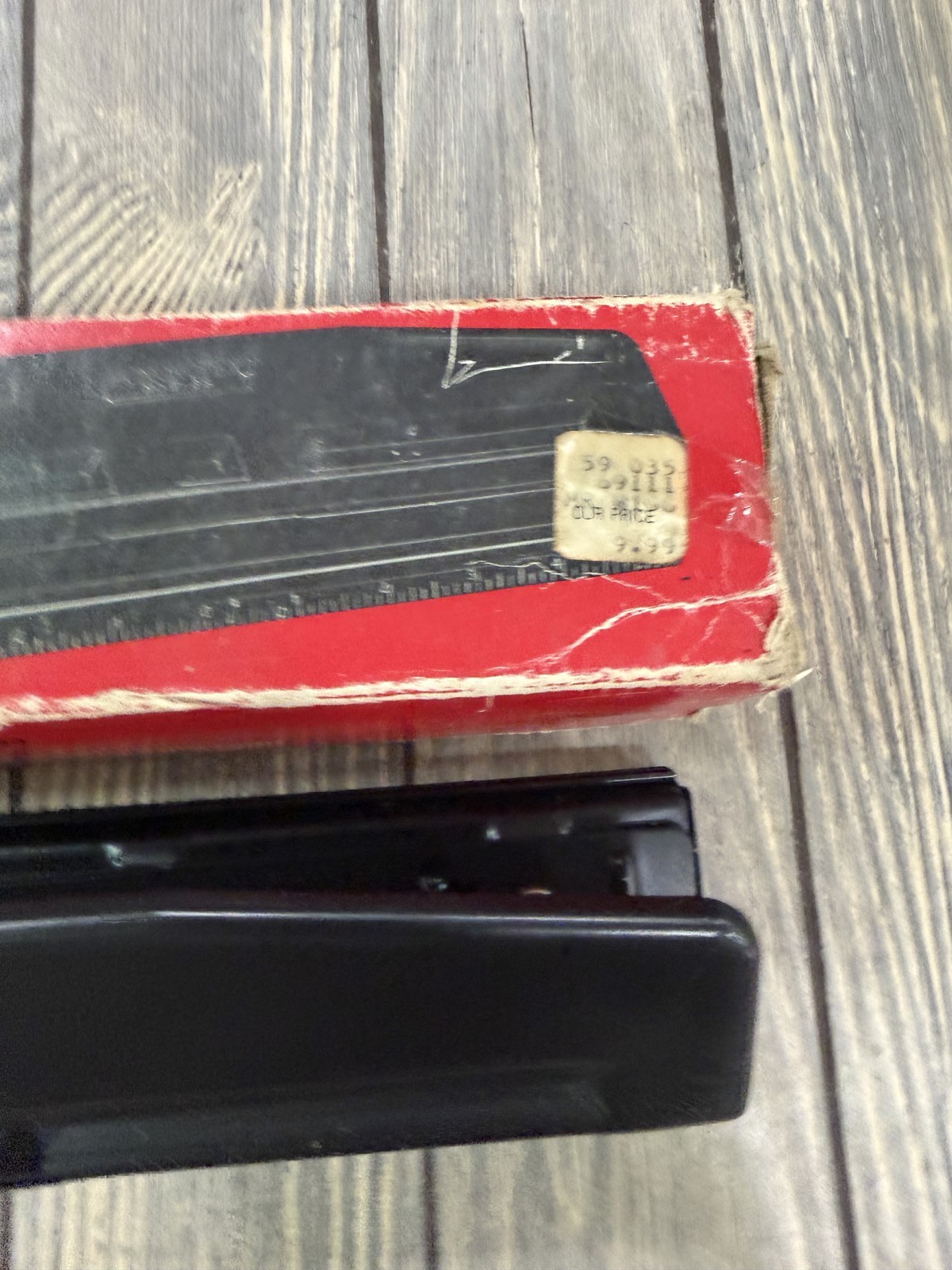 Vintage Punchodex No. P-39 Heavy Duty Adjustable 2/3 Hole Paper Punch w/ Box