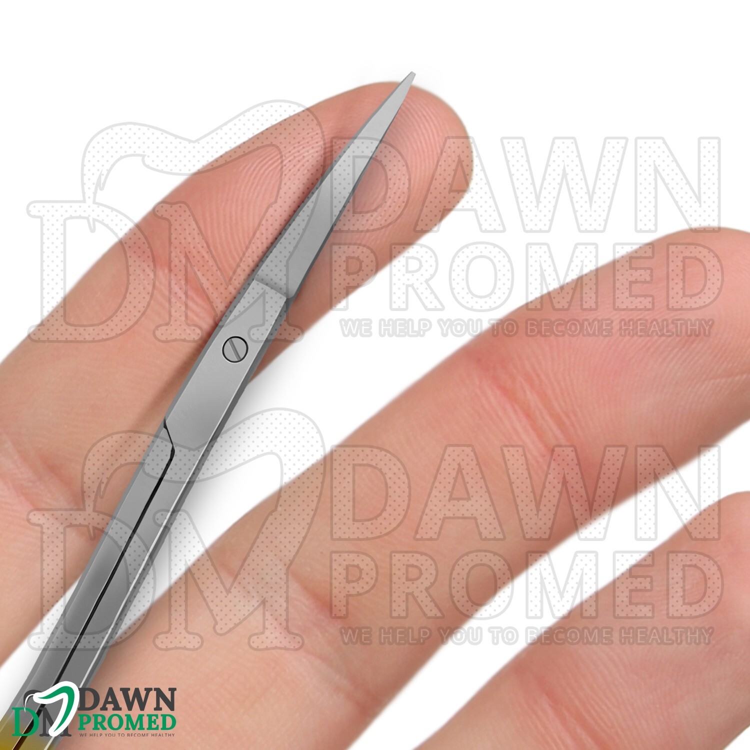 Premium German TC Iris Scissors 4.5″ Curved Surgical Dental Instruments
