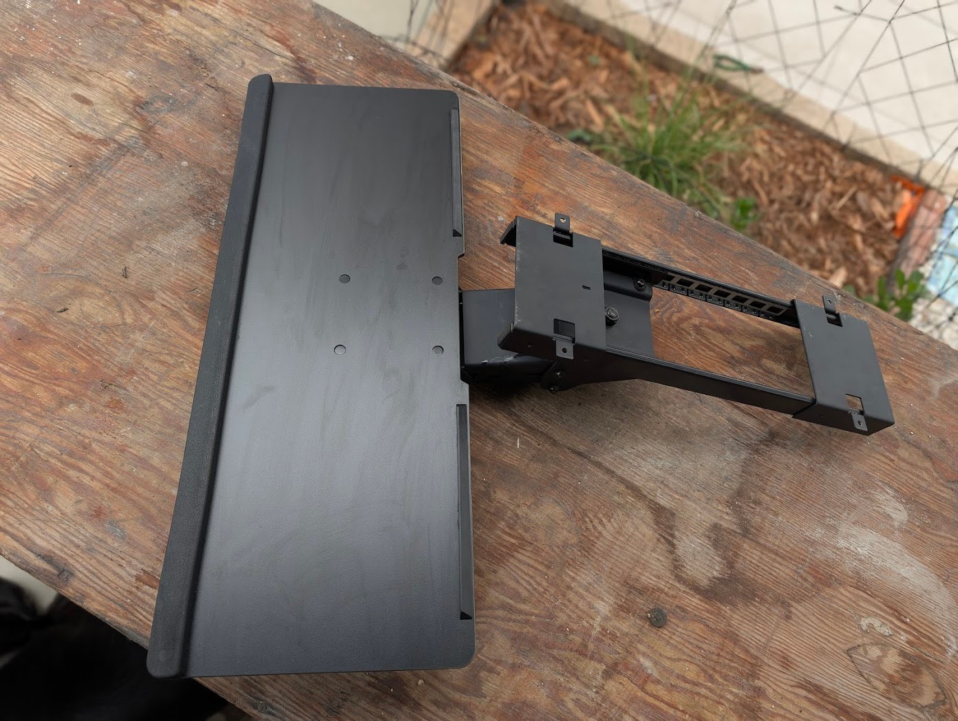Mount-It! Under Desk Computer Keyboard and Mouse Tray FREE SHIPPING