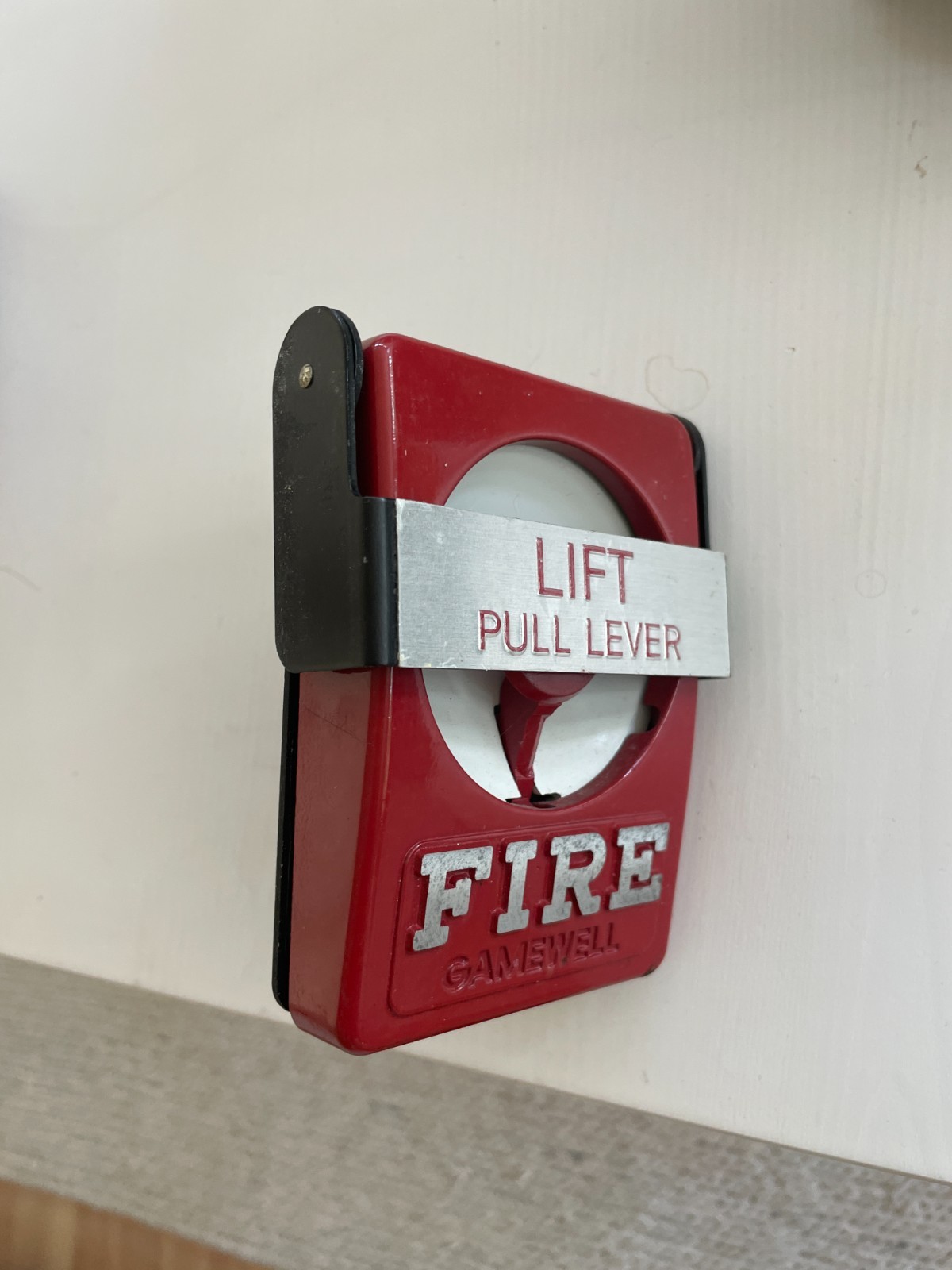Gamewell MS-95T Addressable Fire Alarm Pull Station MS95T double action