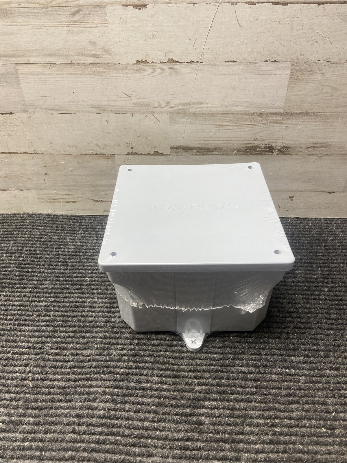 Cantex 5133710 Weatherproof Electrical PVC Plastic Junction Box 6″ x 6″ x 4″