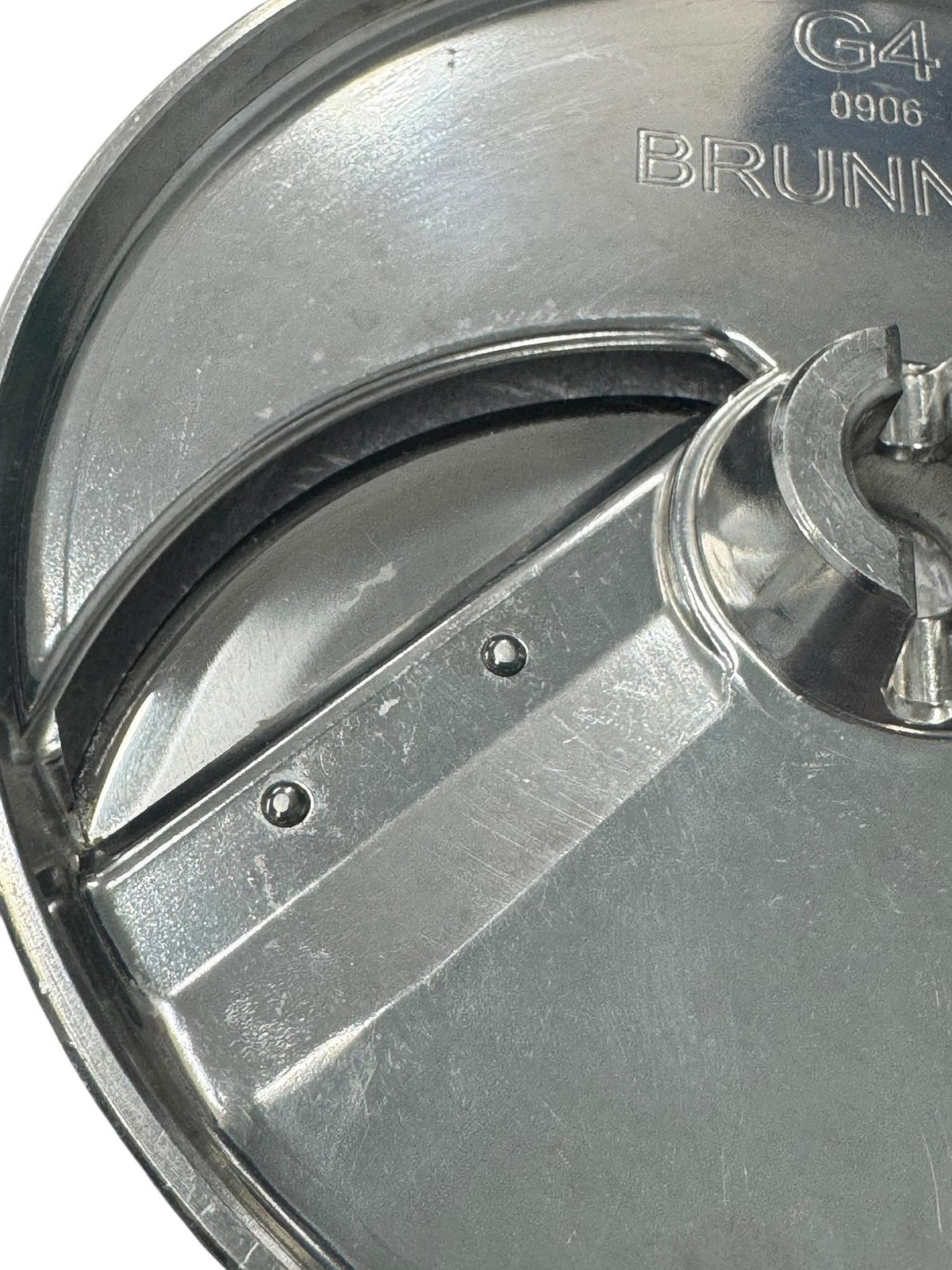BRUNNER ANLIKER Metal disc 180mm 7.1″ Coarse cut G4 232.01801 for Food Processor